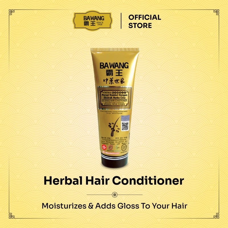 BAWANG Hair Conditioner Infused with precious Chinese Herbal Extracts 220g